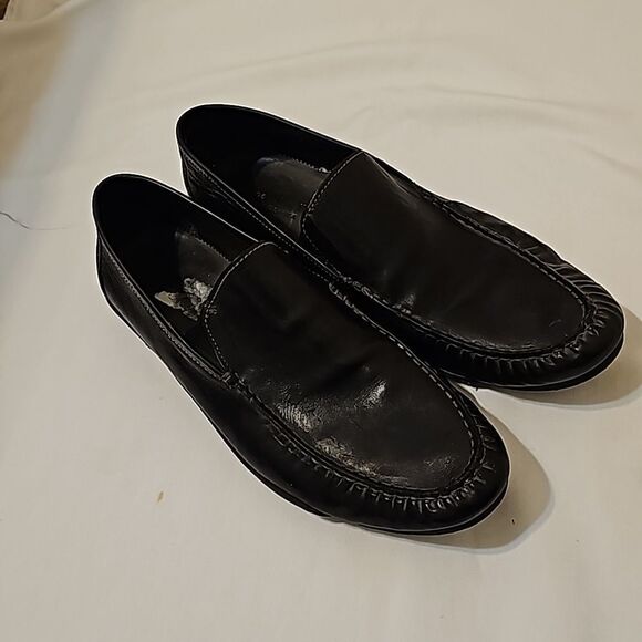 - To Boot New York Dam Derrick black Loafers 13 - Picture 1 of 9